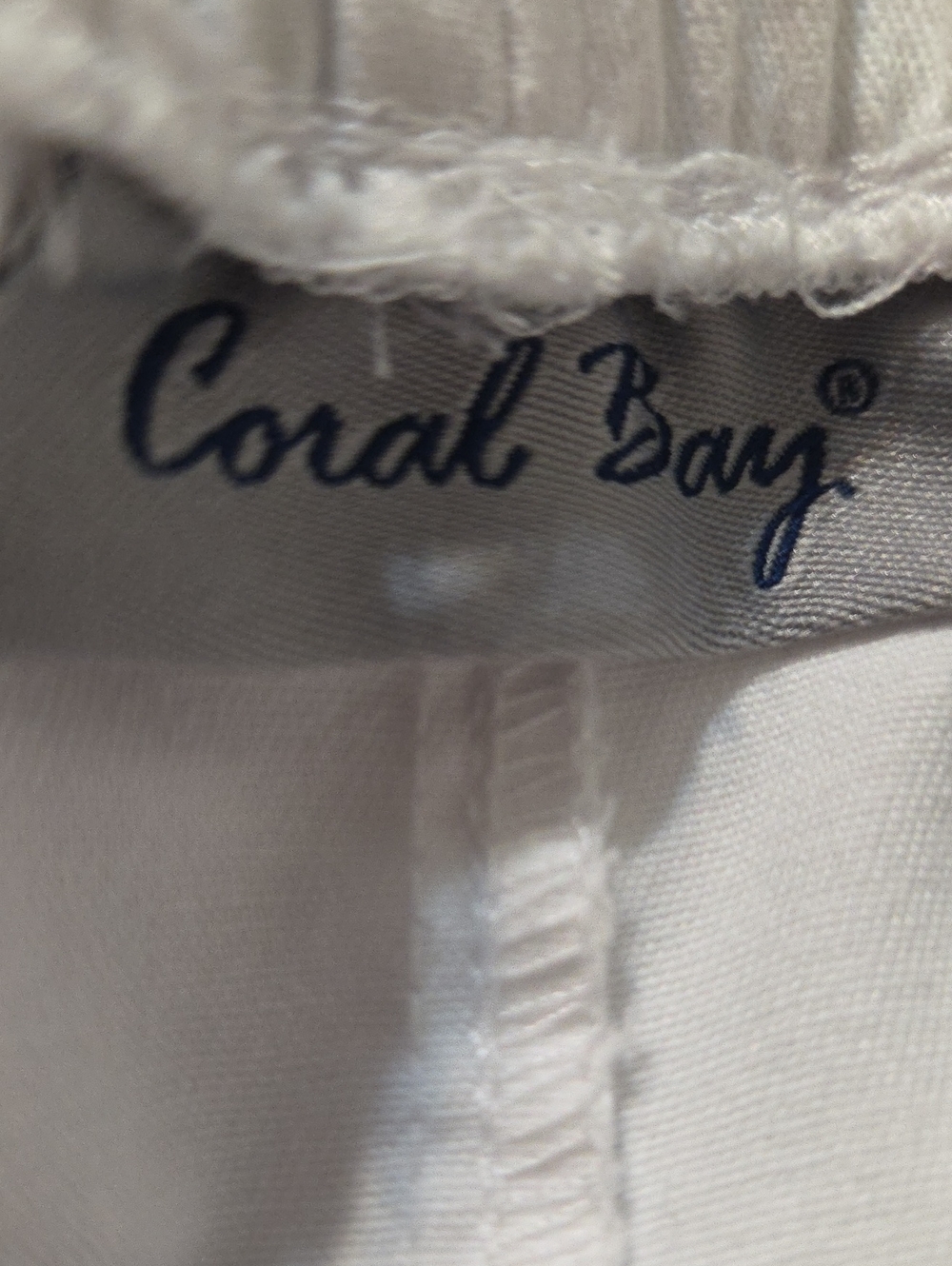 Coral Bay Ladies white Shorts Large - Picture 3 of 4
